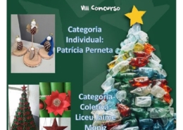 VIII concurso "Reutilizar no Natal" 2023 da CMF com recorde de participantes