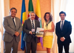 Cristina Pedra recebeu presidente da Câmara Municipal de Ponta Delgada