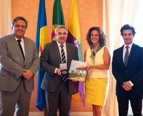 Cristina Pedra recebeu presidente da Câmara Municipal de Ponta Delgada