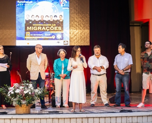 “Homenagem às Migrações” no Auditório do Jardim Municipal