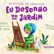 Eu desenho no jardim