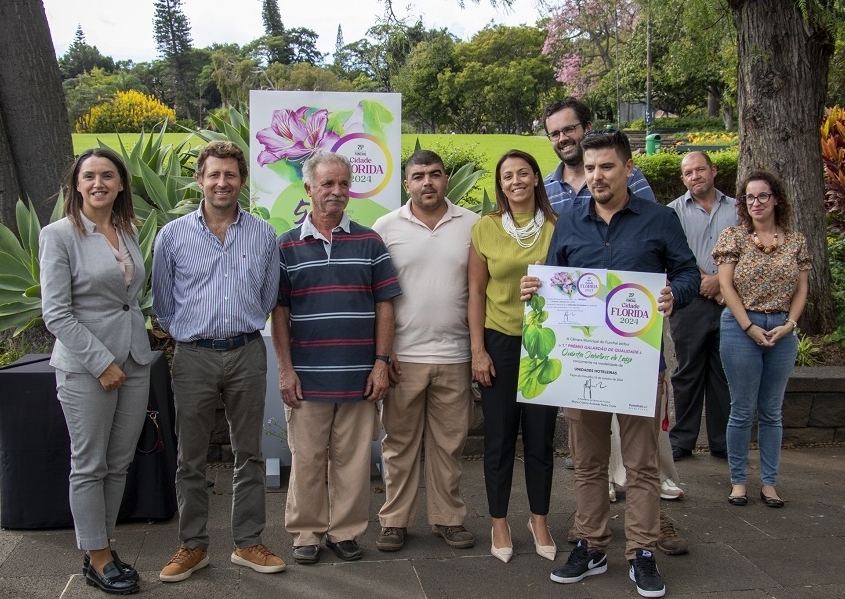 CMF premiou vencedores do concurso “Funchal – Cidade Florida”: 25ª edição contou com 56 participantes