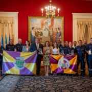 Bombeiros Sapadores do Funchal em destaque nos “Escadórios da Humanidade” em Braga