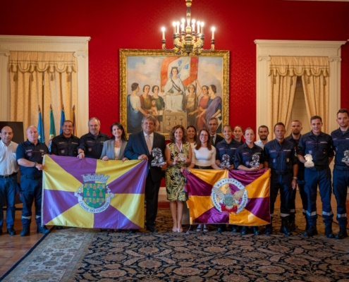 Bombeiros Sapadores do Funchal em destaque nos “Escadórios da Humanidade” em Braga