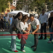 Funchal Inaugura Pista de Gelo no Almirante Reis