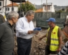 Bruno Pereira visita obras de requalificação na Praceta do Bairro do Hospital e do Parque das Cruzes