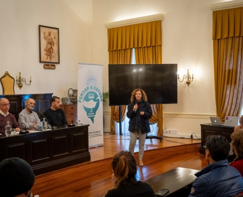 Conferência Debate Pensar o Futuro sobre o ruído