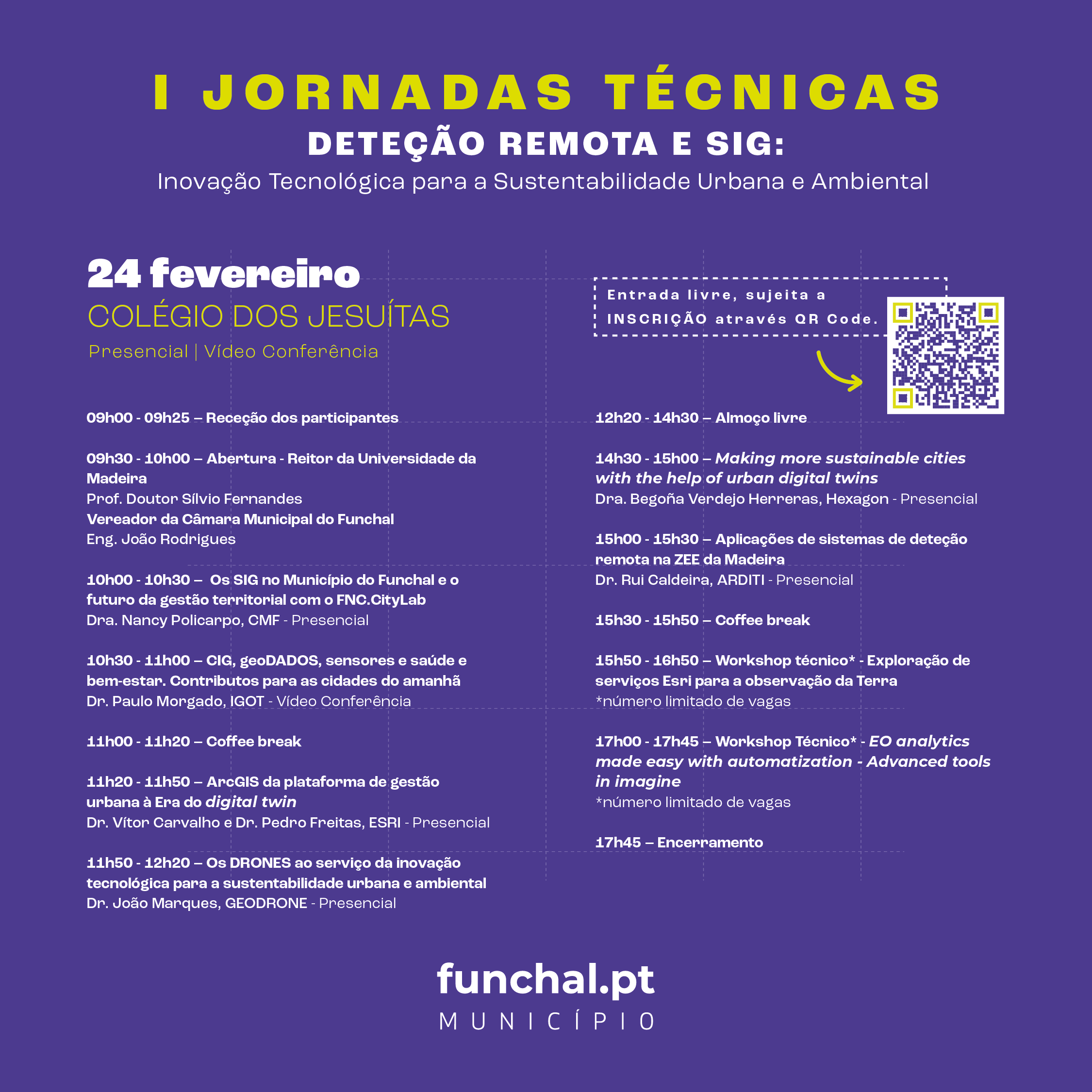 SIG - I Jornadas Técnicas 2025 - Programa Dia 24