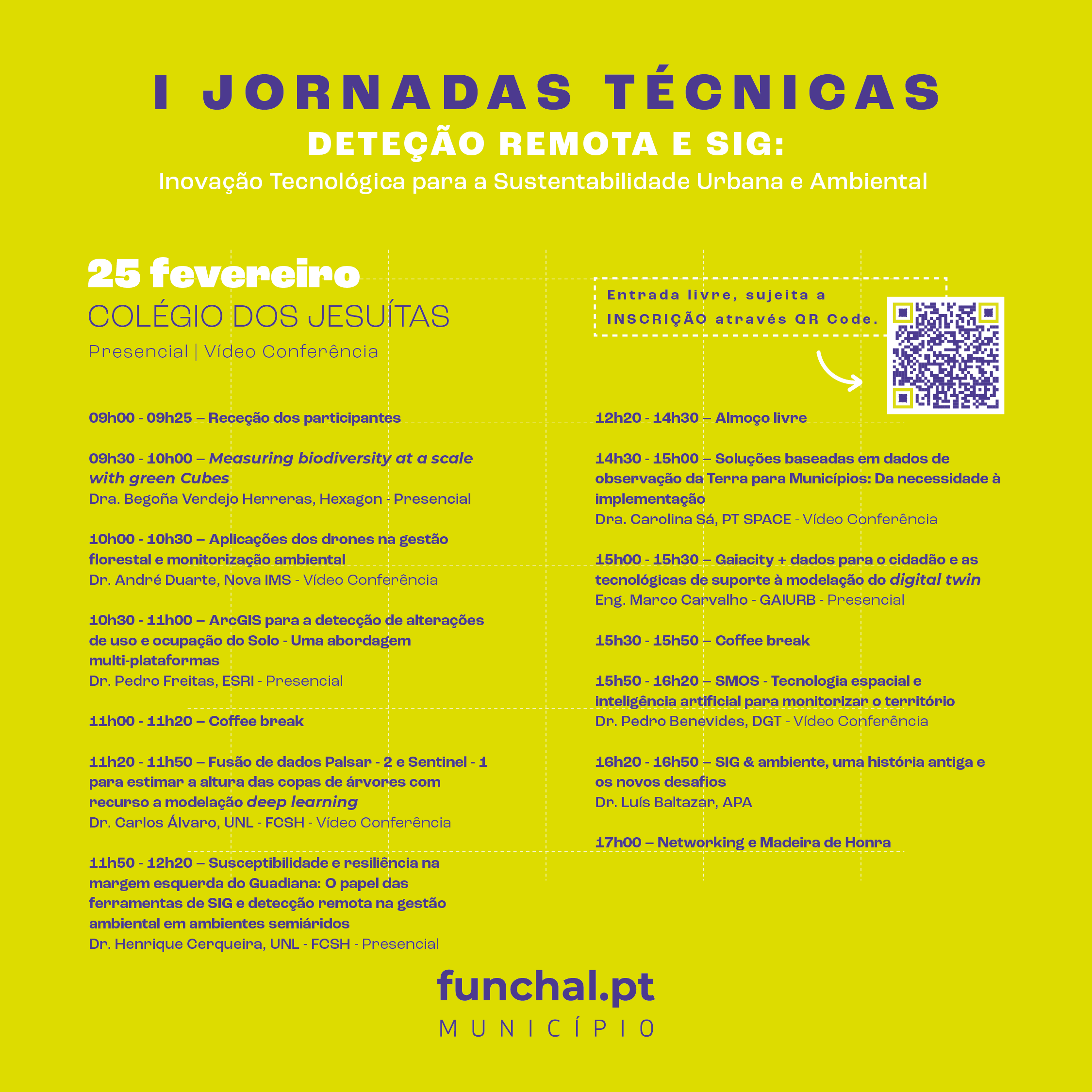 SIG - I Jornadas Técnicas 2025 - Programa Dia 25