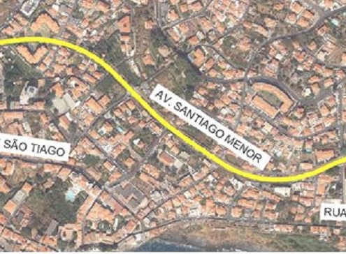 Alterações temporárias à circulação rodoviária devido a pavimentações – Avenida Santiago Menor